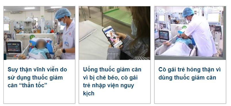 Dùng thuốc giảm cân nguy cơ ảnh hưởng sức khỏe sau này